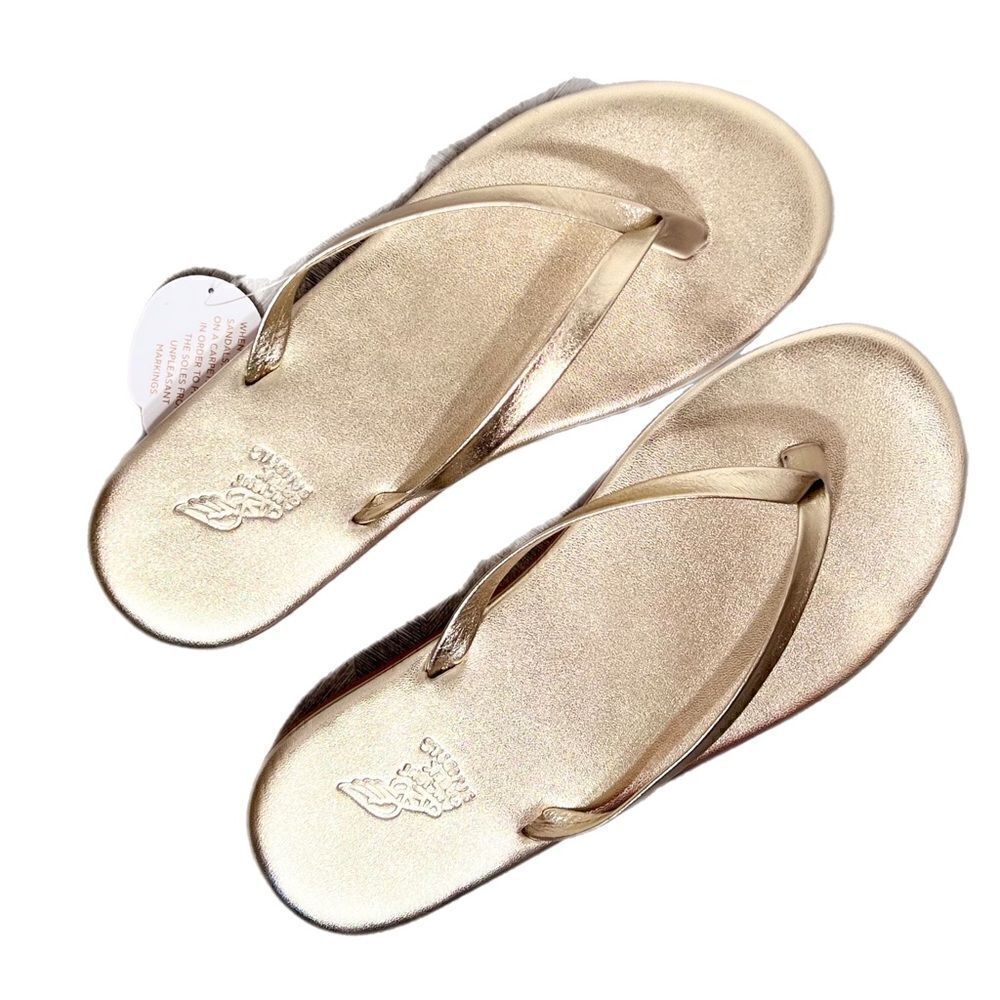 ANCIENT GREEK SAINARA Sandal in All Platinum NWB - Picture 9 of 14